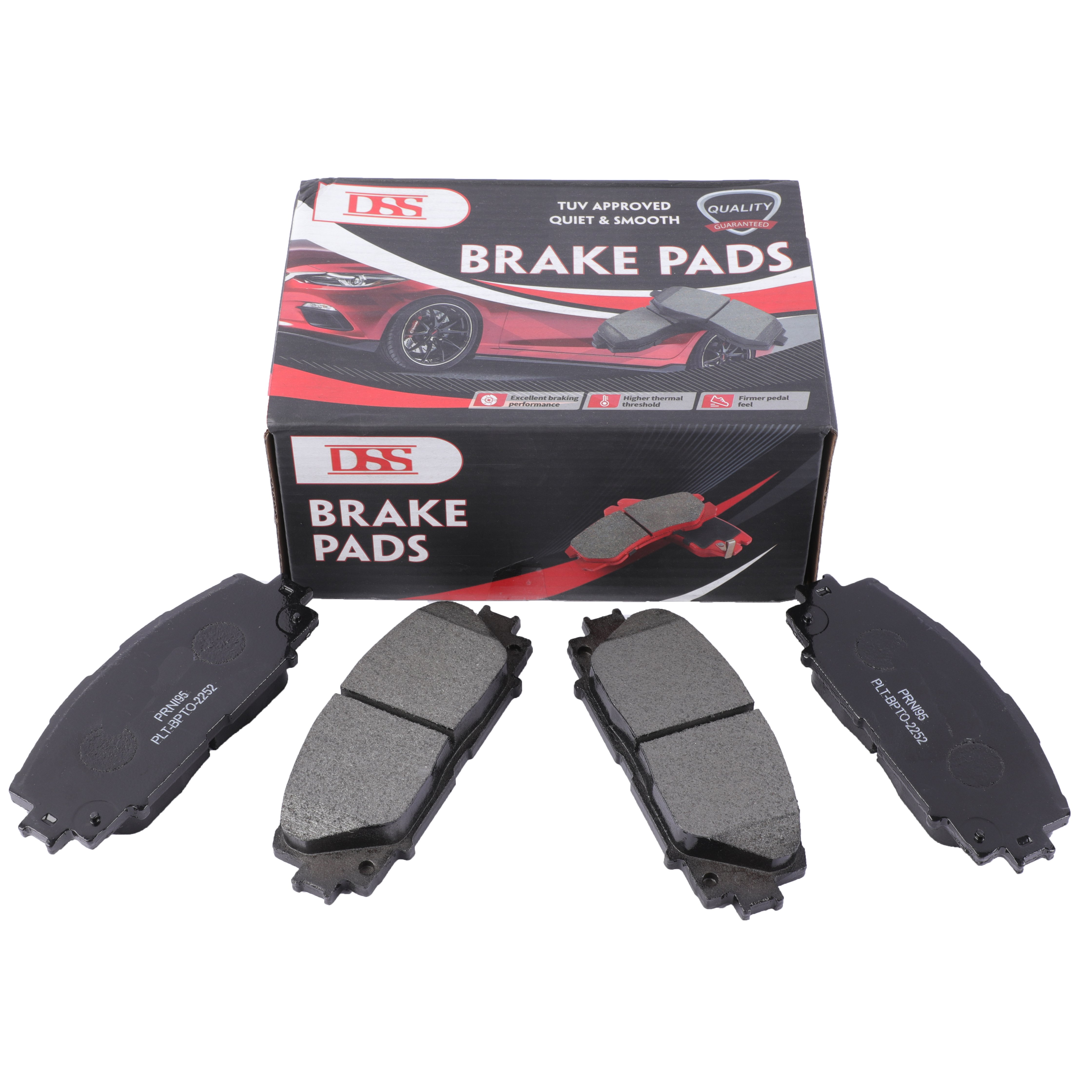 DSS Brake Pad Brands Manufacturer Brake System Factory Supplier Disc Ceramic Front Brake Pads Price
