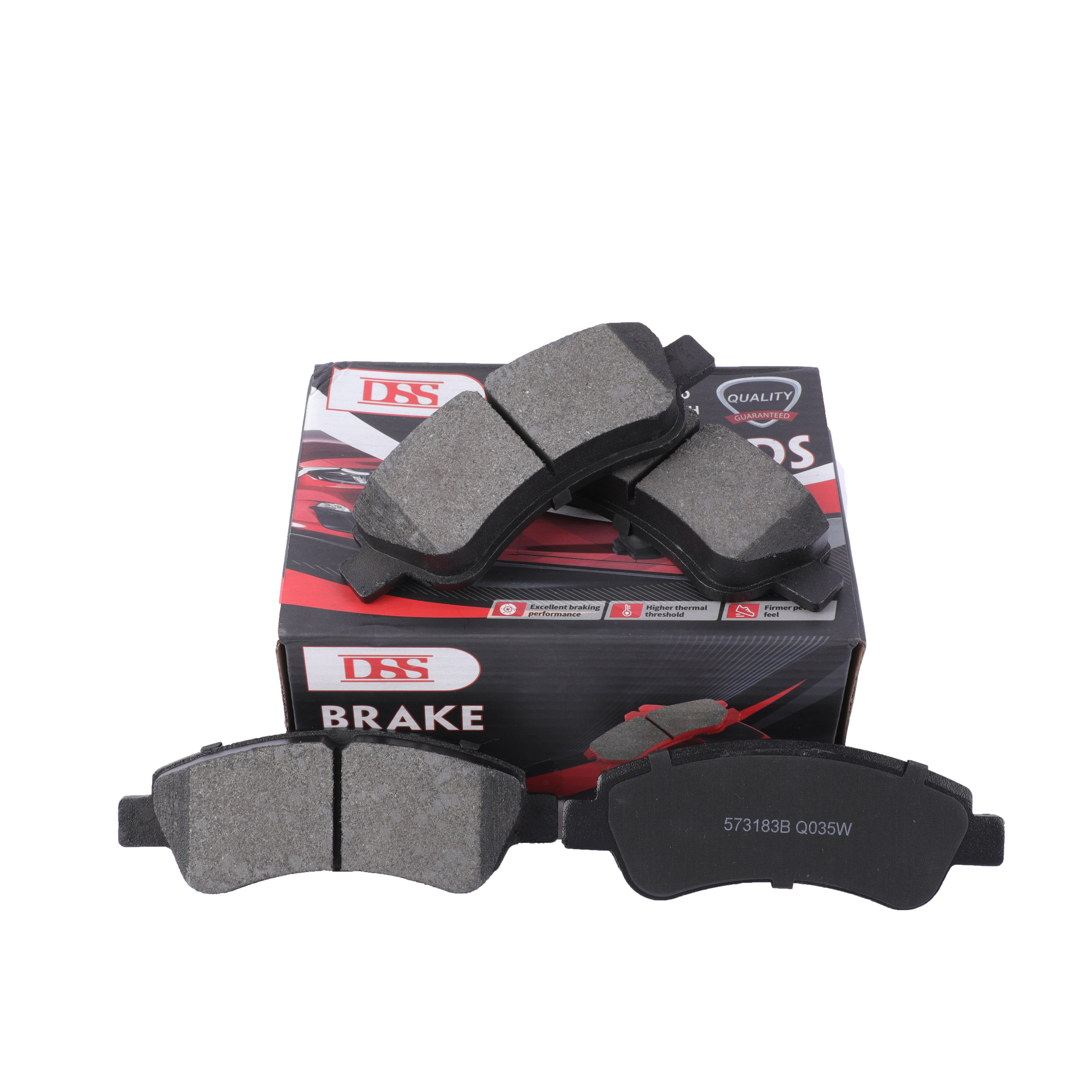 DSS Brake Pad Brands Manufacturer Brake System Factory Supplier Disc Ceramic Front Brake Pads Price