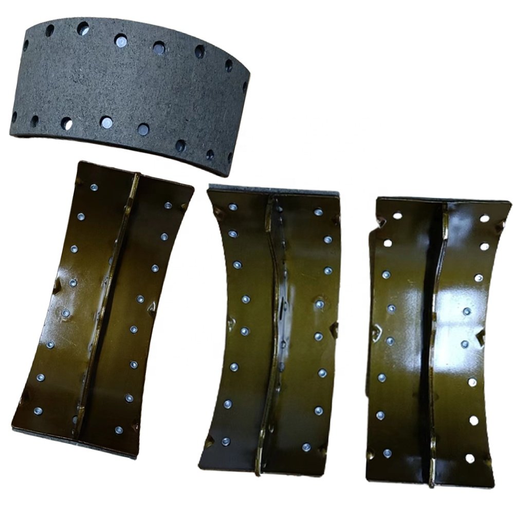 5878316930 FN4401 Light Truck Parts Brake Lining Brake Shoe for Isuzu 700P NPR NQR 5878316920