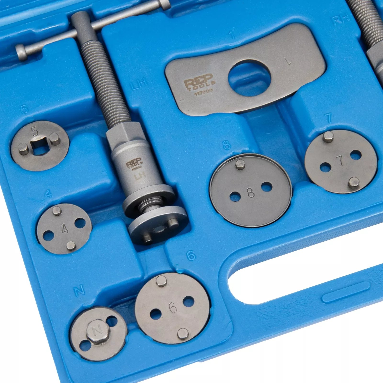Heavy Duty Piston Disc Brake Caliper Compressor Rewind Wind Back Tool Set