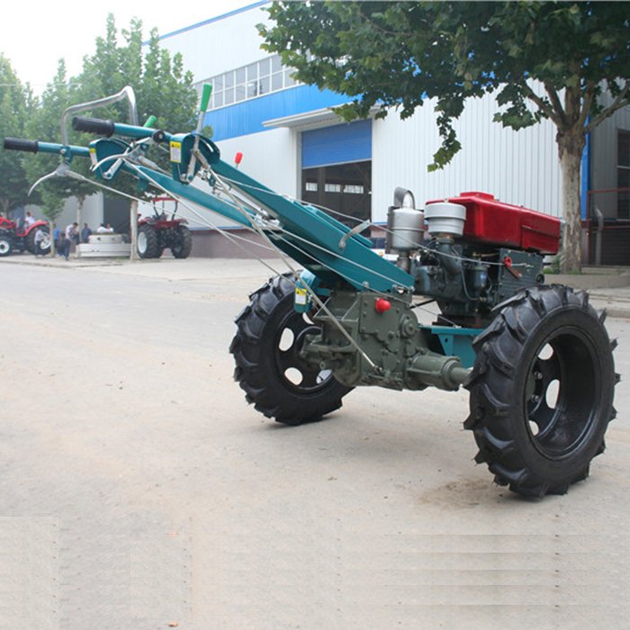 Farming Cultivator 10-18HP Two Wheel Tractor Chinese Walking Tractor and Equipment With Spare Parts Tool Box Price List