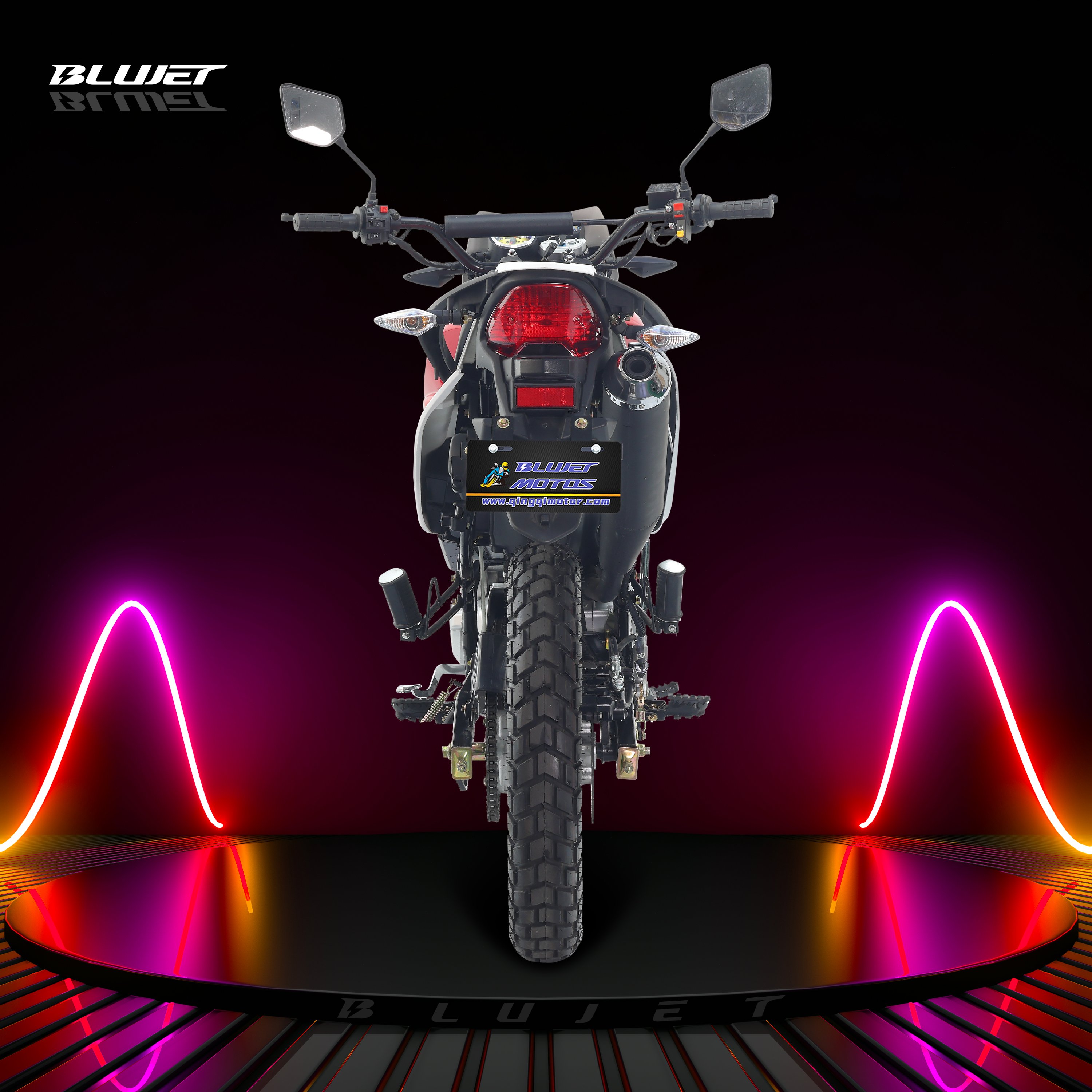 Broz 200 New 200cc Street Motorcycle Push Rod CG200 Engine Digital Meter Disc Brake 300cc Enduro Motorcycle