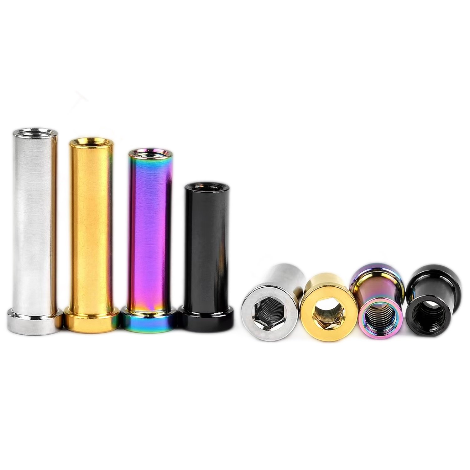 Titanium Alloy Anodized M6 Bolt Bicycle Brake Locking Bolt Bicycle Accessories Titanium Caliper Nut