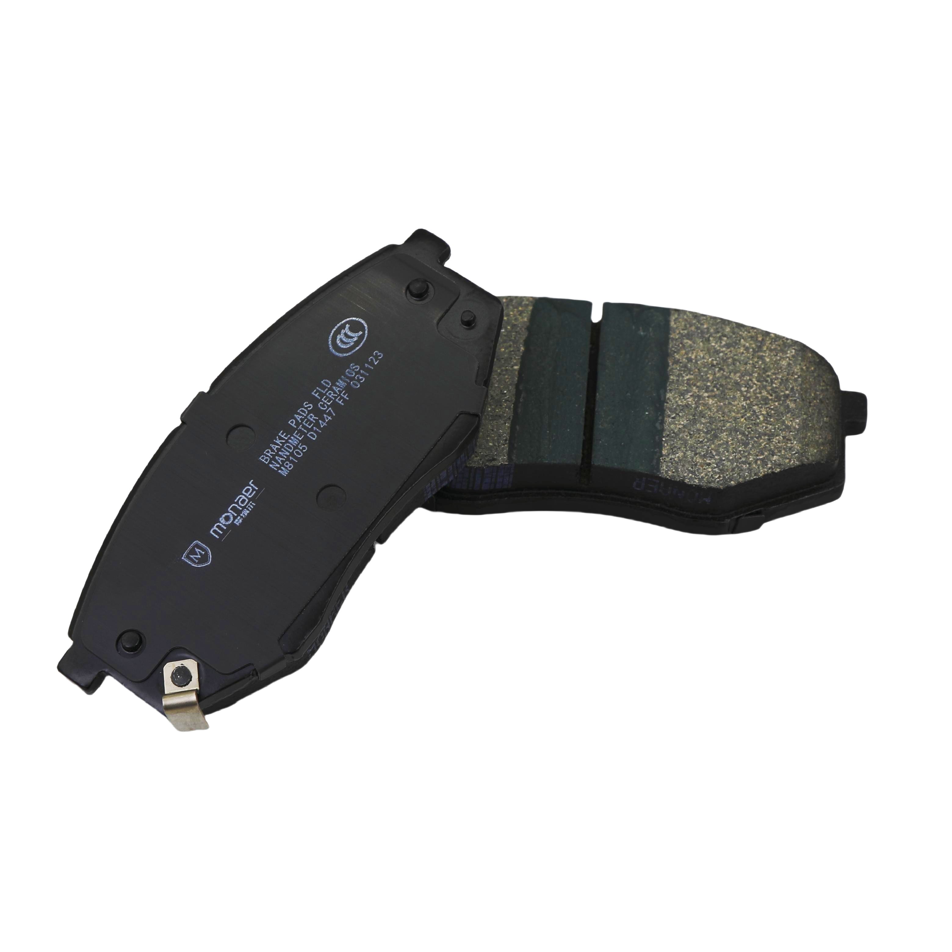 Monaer Brake Pads Cost-effective D1447 Ceramic Front Disc Brake Pad for Hyundai/Kia