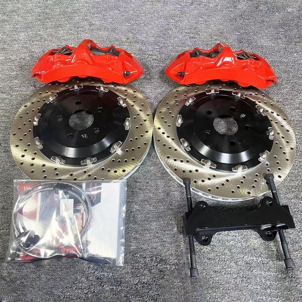 2 Piece Car Customized BBK Floating Big Brake Kit for Volkswagen GTI With Bracket