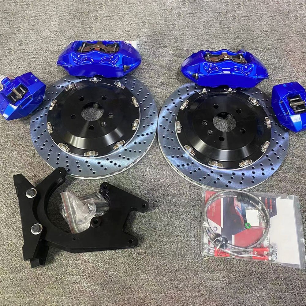 2 Piece Car Customized BBK Floating Big Brake Kit for Volkswagen GTI With Bracket