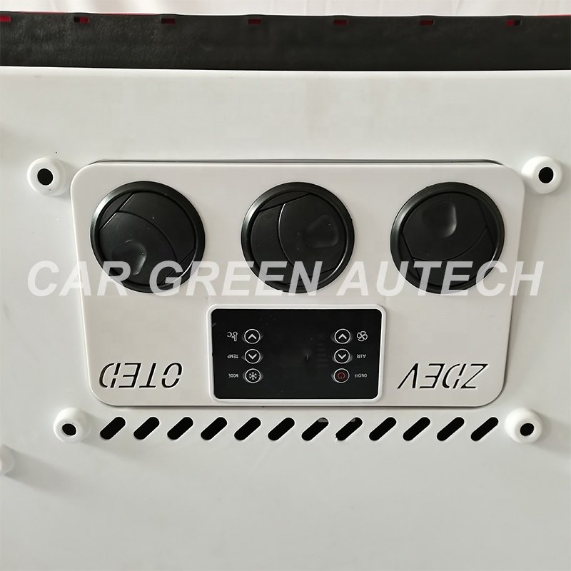 Motorhome 24V Bus Truck Van 12 Volt 12v Roof Top Parking Cooler air Conditioner for RV