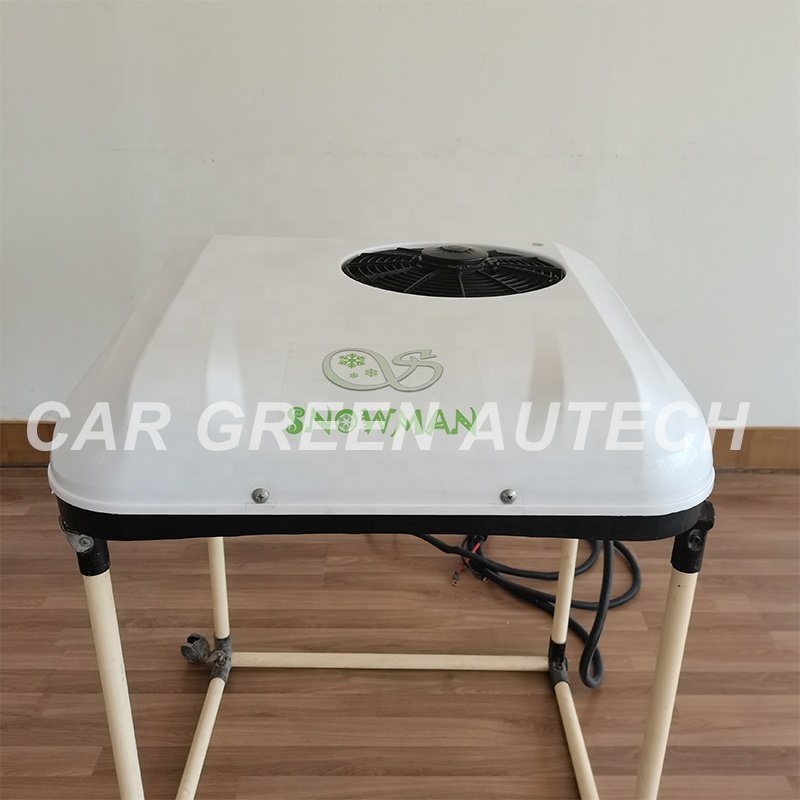 Motorhome 24V Bus Truck Van 12 Volt 12v Roof Top Parking Cooler air Conditioner for RV