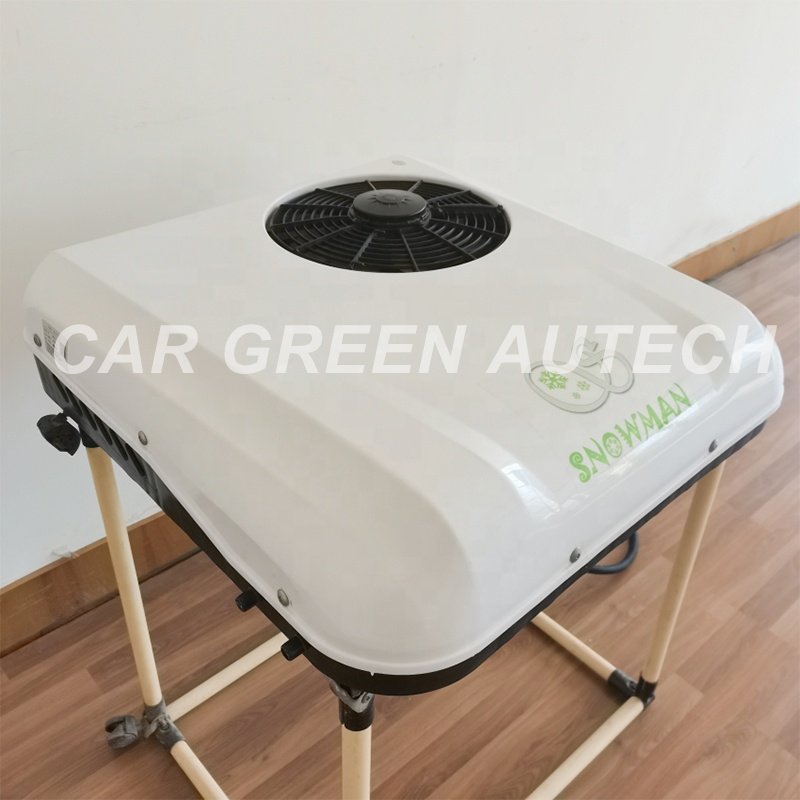 Motorhome 24V Bus Truck Van 12 Volt 12v Roof Top Parking Cooler air Conditioner for RV