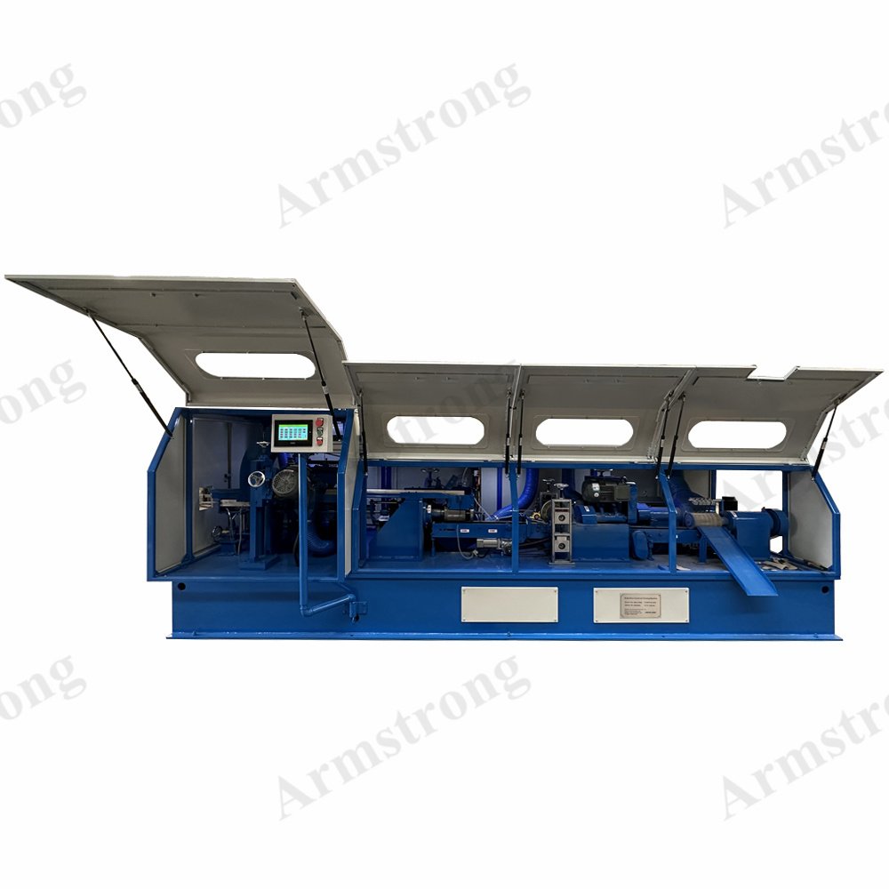 Motorcycle Brake Shoe Lining Combined Grinding Machine Chamfer Inner & Outer Arc Grinding Multi-blade Cutting Function Grinder