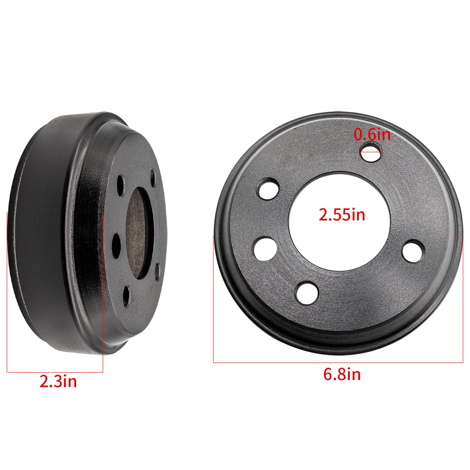 Golf Cart Brake Drum for Club Car DS 1981-1994#1011137 17082-G1