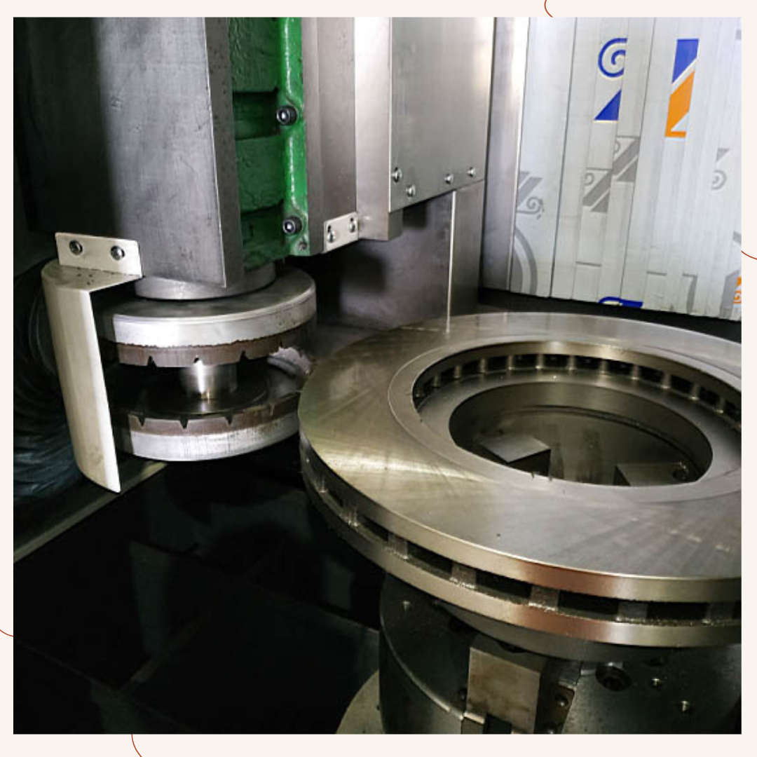 Hengga LYV-LS500 Cnc Vertical Lathe with Turret Brake Disc and Drum Grinding Machine Cnc Turning Lathe Surface Grinder