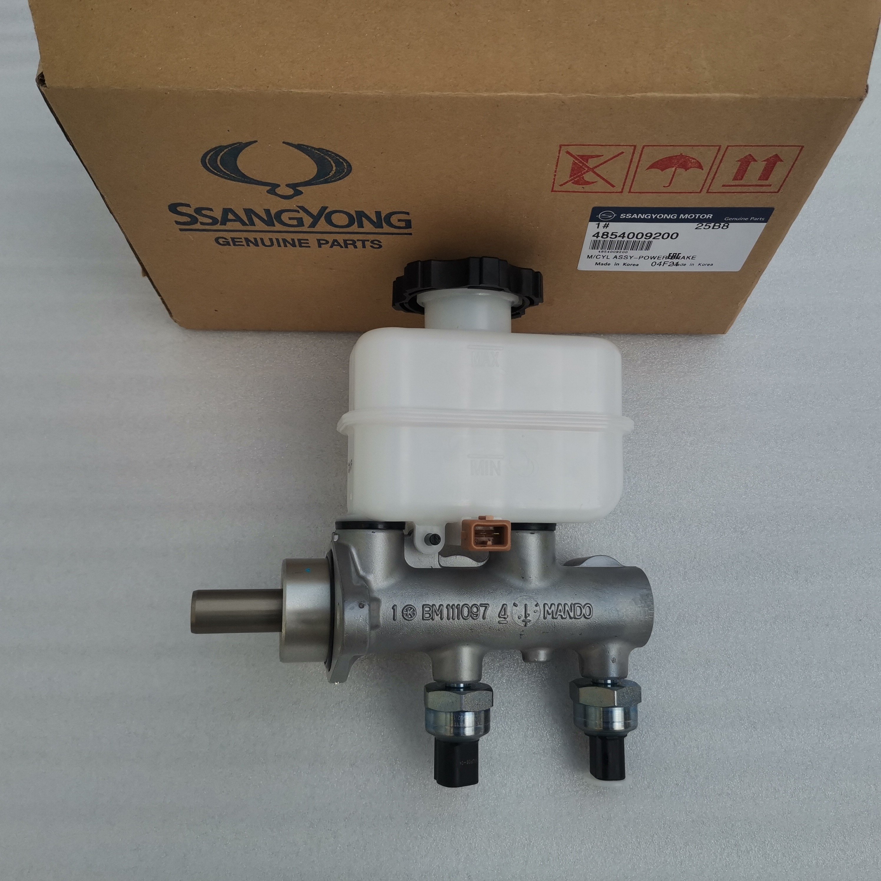 SSANG YONG KORANDO Power Brake Master Cylinder 4854009200 ACTYON SPORTS KYRON REXTON MUSSO TIVOLI STAVIC RODIUS CHAIRMAN XLV
