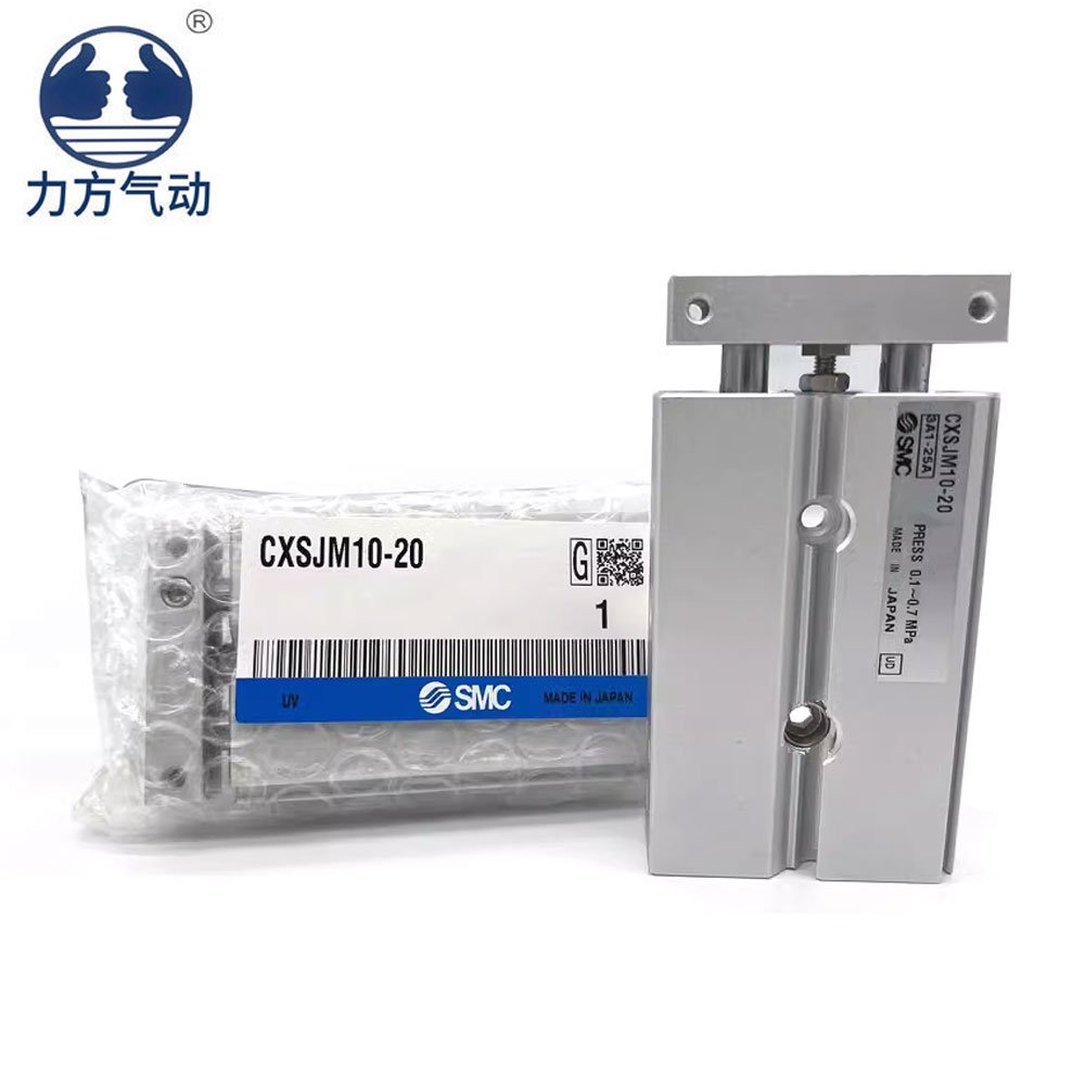 SMC Cylinder CSXJM6-10/CXSJM6-20/30/40/50 Series Sliding Bearing Compact Double Rod Cylinder