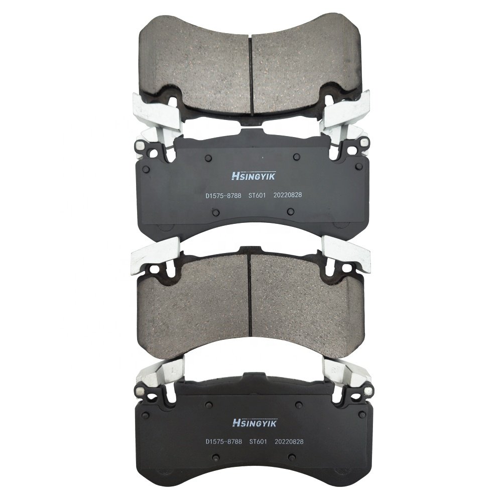 No Noise Low Dust Front Break Pad 4H0698151F D1575 Car Ceramic Brake Pad for Audi S6 S7 S8 A6 A7
