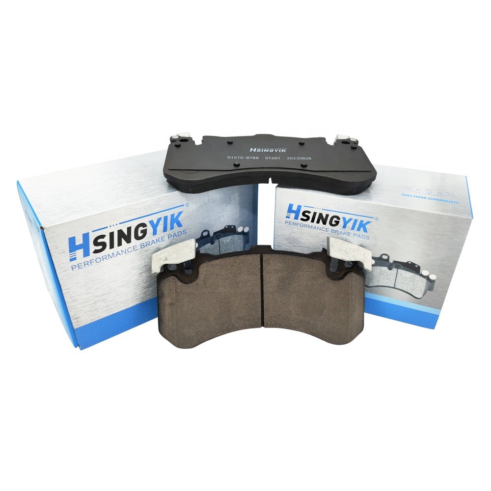 No Noise Low Dust Front Break Pad 4H0698151F D1575 Car Ceramic Brake Pad for Audi S6 S7 S8 A6 A7