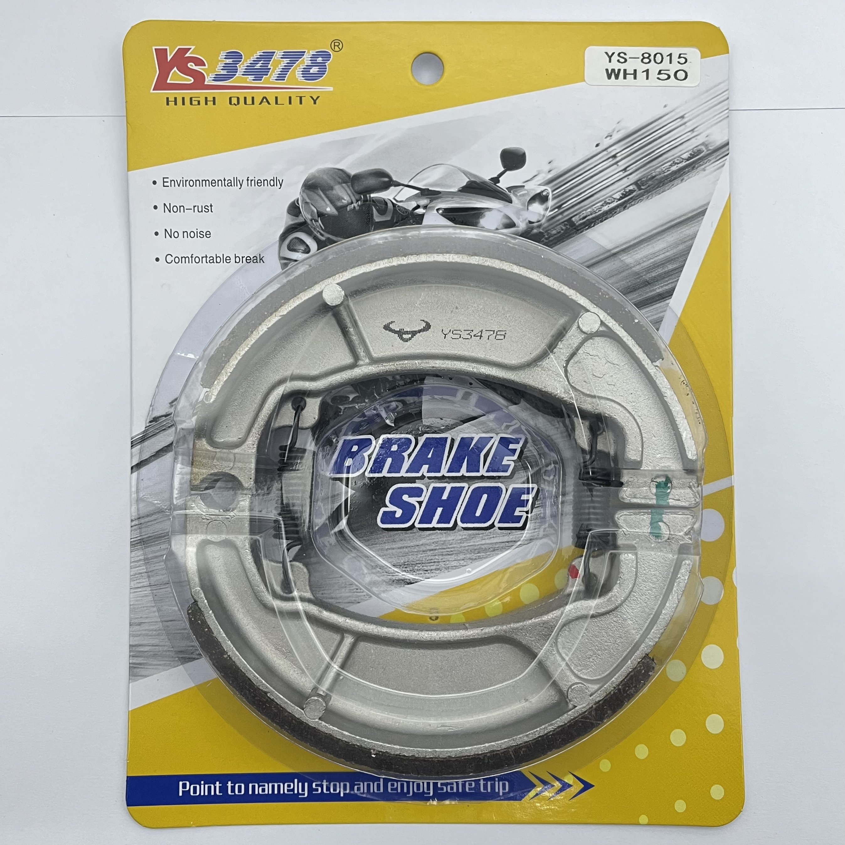 Motorcycle Spare Parts Brake Shoe for WH150 Brake Shoes