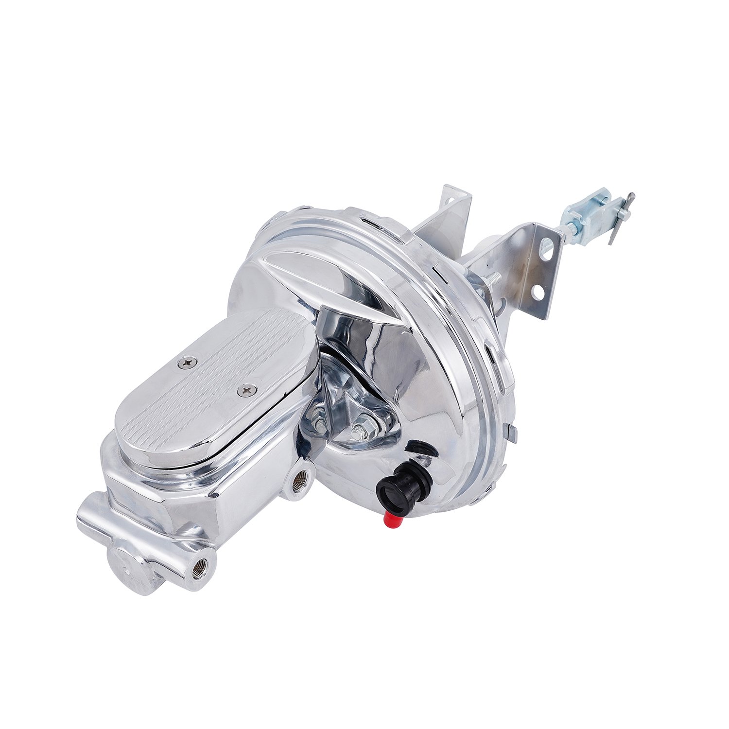 9" Chrome Power Brake Booster & Chrome Milled Master Cylinder Kit for 1964-1972 GM A, F, or X Body