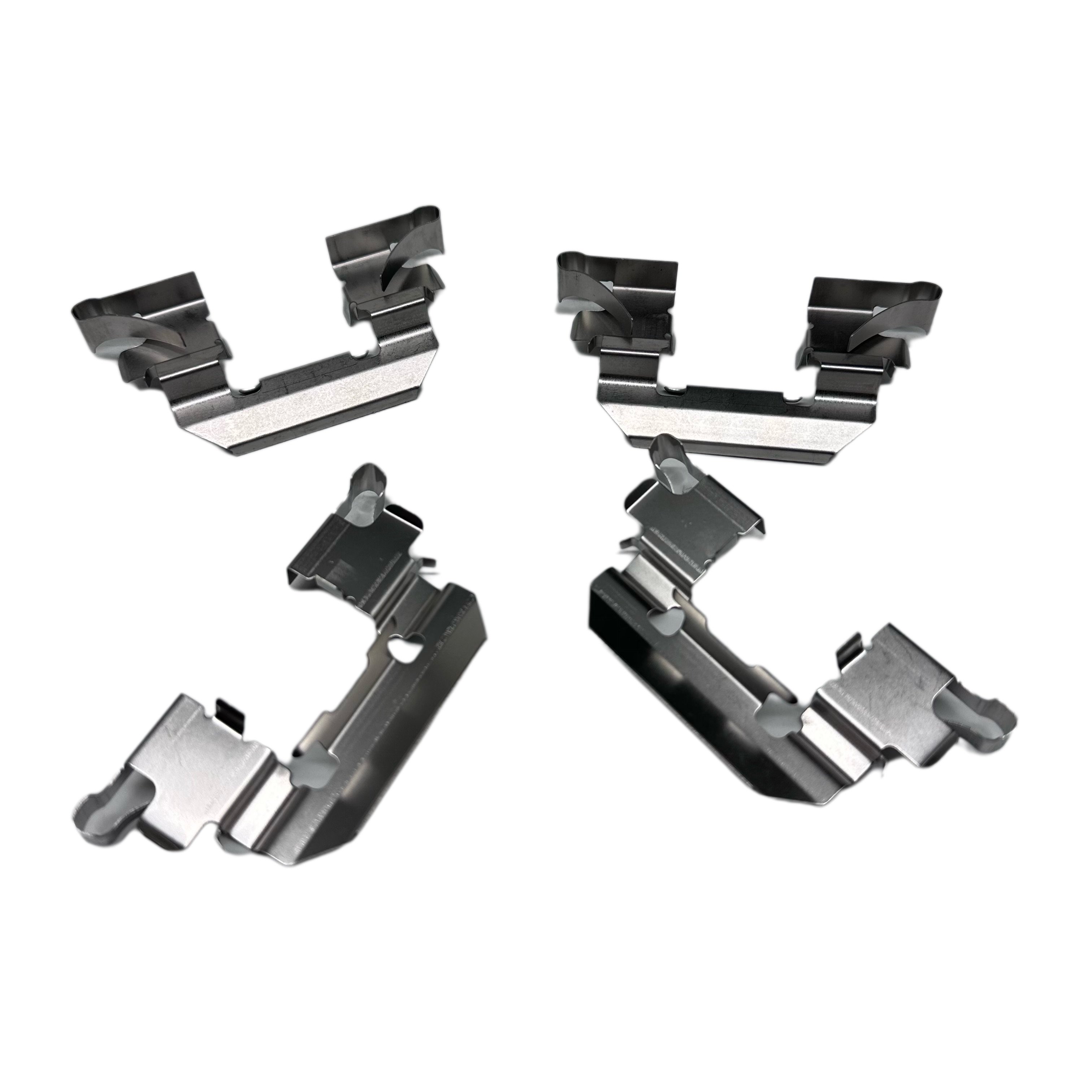China Manufacturers Wholesale Bus Brake Pad Repair Kits Abutment Clip Fitting Kit Brake Pad Card and Guide Pin 04947-22050 D606