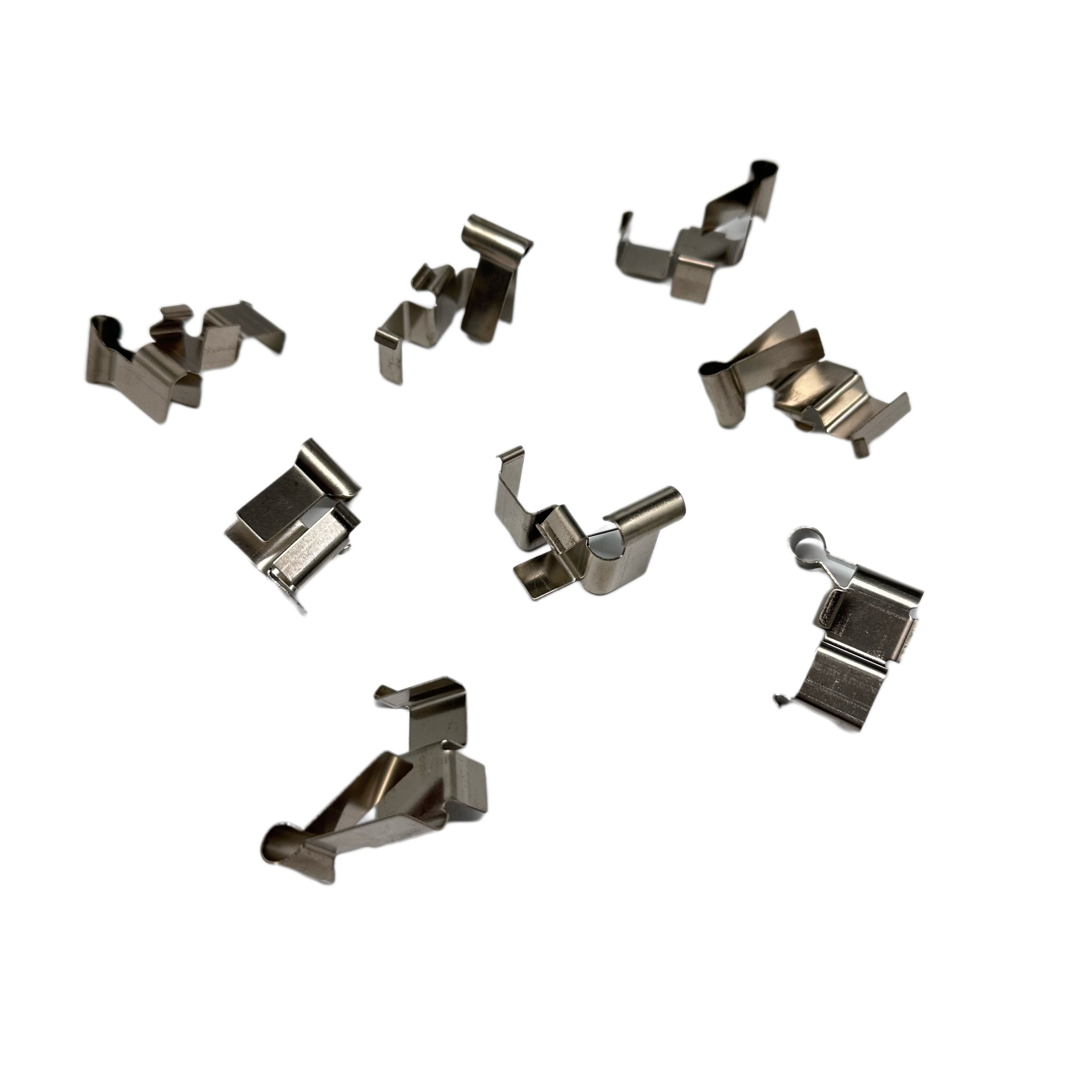 China Manufacturers Wholesale Bus Brake Pad Repair Kits Abutment Clip Fitting Kit Brake Pad Card and Guide Pin 04947-22050 D606