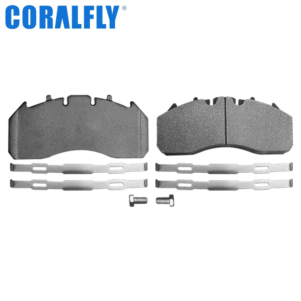 Brake Pad Material 29187 WVA29187 Truck Brake Pads for RENAULT 5001864363 5001864364 7421496555 7421399929