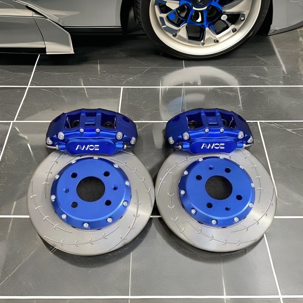 Racing Brake Kit Racing Modified Small 6 Pot Caliper Brake 285 300mm Rotor Disc for R15 16 Inch honda Fit civic Ek 92-95 Ek9