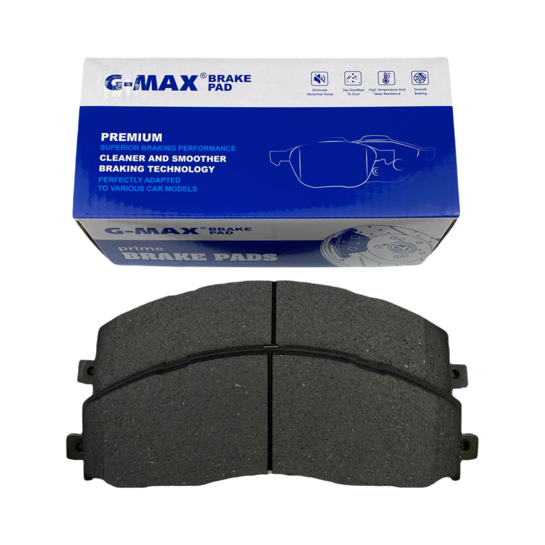 High-Performance G-MAX Brand Ceramic Brake Pads for Smooth Stopping.