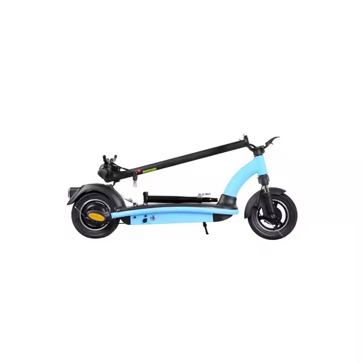 MJ265 Removable Long Range Seat Electric Scooter Light Weight Electric Scooter With LED Light on Frame Side