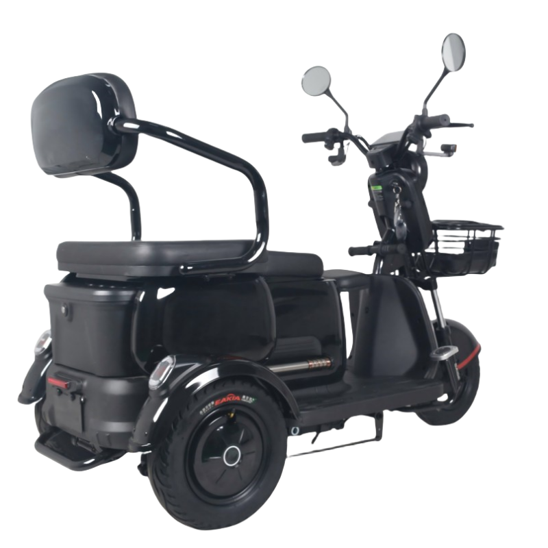 Eec Coc 1000w Electric Passenger 3 Wheel Scooter WithLead Acid Battery Rechargeable Battery Mobility Scooter Elderly