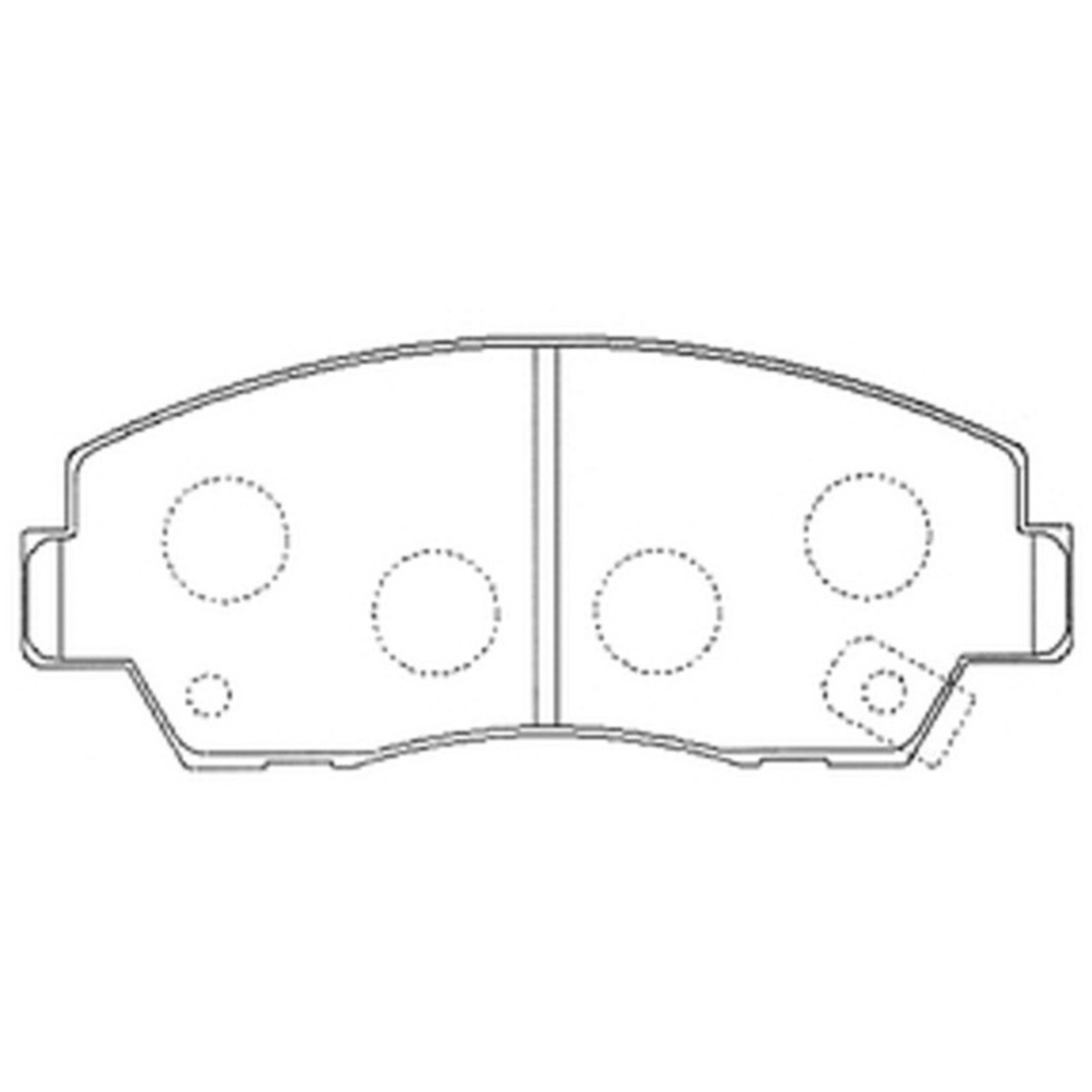 High Performance Factory Auto Parts Brake Pads (Pastillas De Freno) OEM Disc D574/D320/wva 21315/21316/21317 Is Front Axle Brake