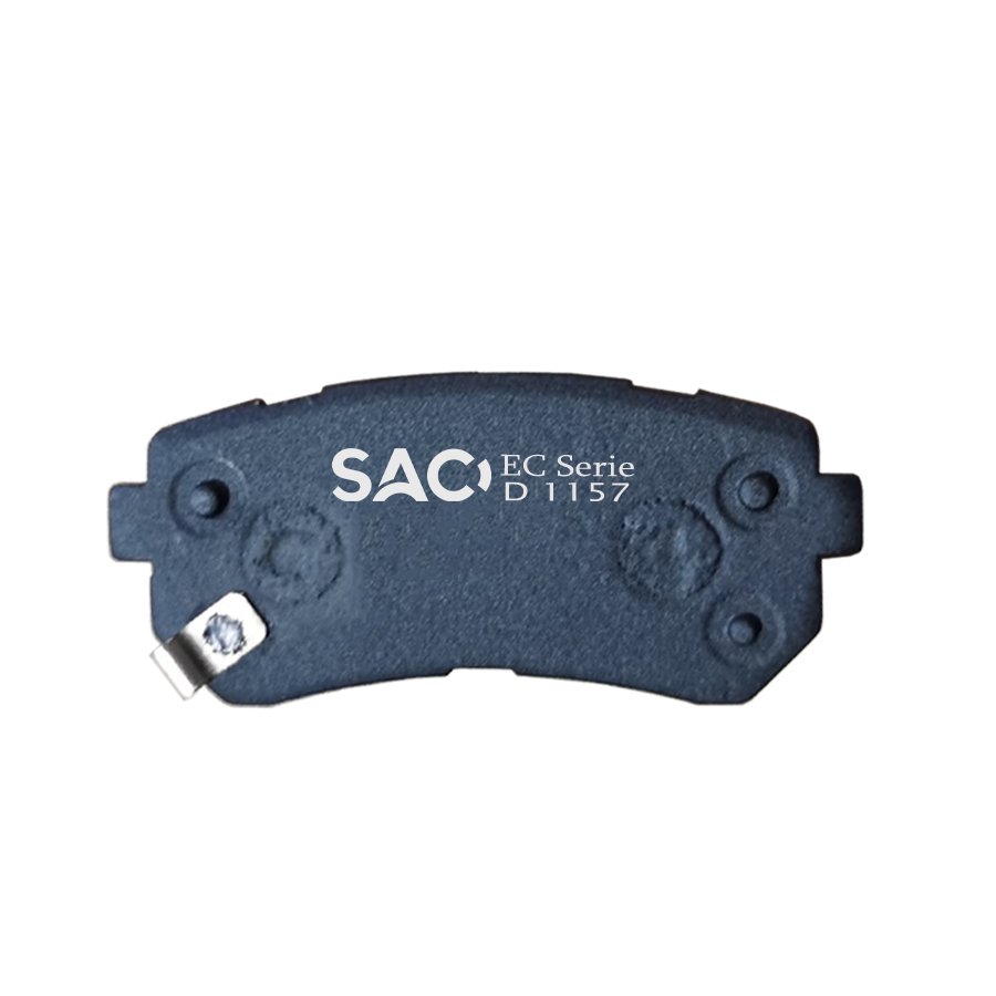 D1157 58302-1GE00 Car Rear Verna Brake Pads for Hyundai Verna Accent Creta Ix35 Sonata Tucson