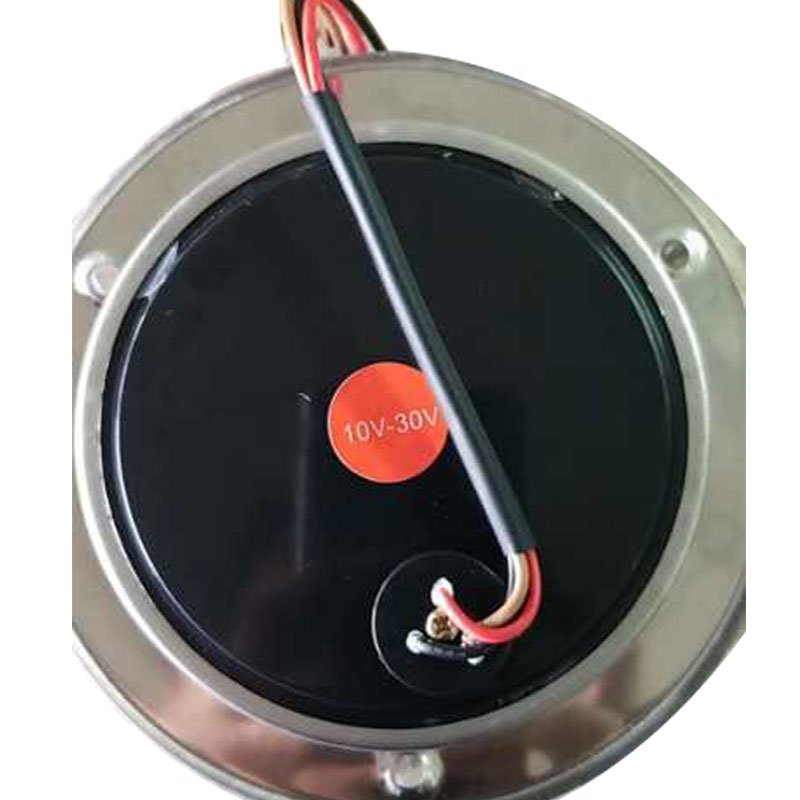 16-LED Red 4" Round Stop Turn Brake Yellow Tail Light with Stainless Steel Rings for Trucks Trailers RV Jeep Etc