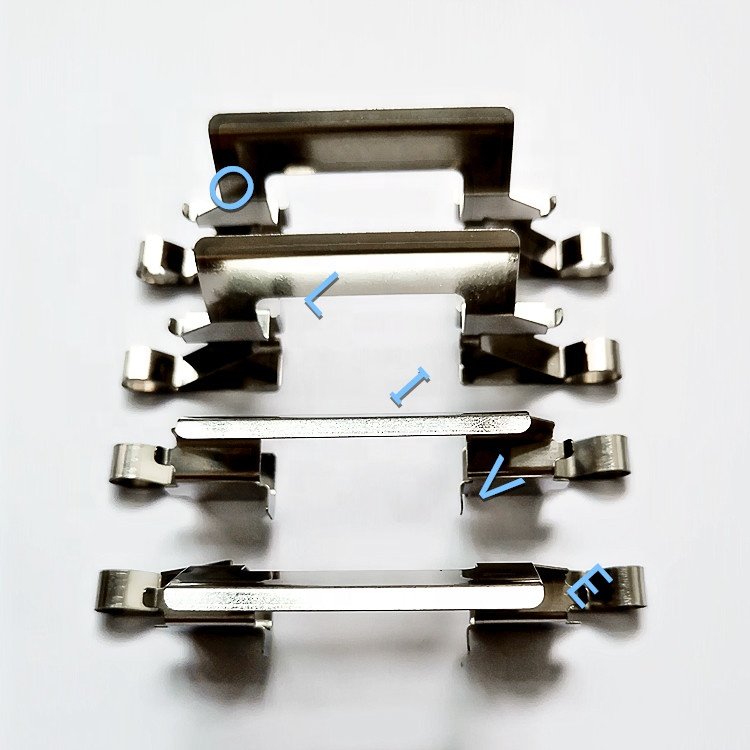Brake Pad Hardware Spring Clip Brake Caliper Fitting Kit D691 for NISSAN