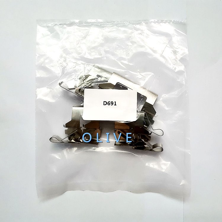 Brake Pad Hardware Spring Clip Brake Caliper Fitting Kit D691 for NISSAN