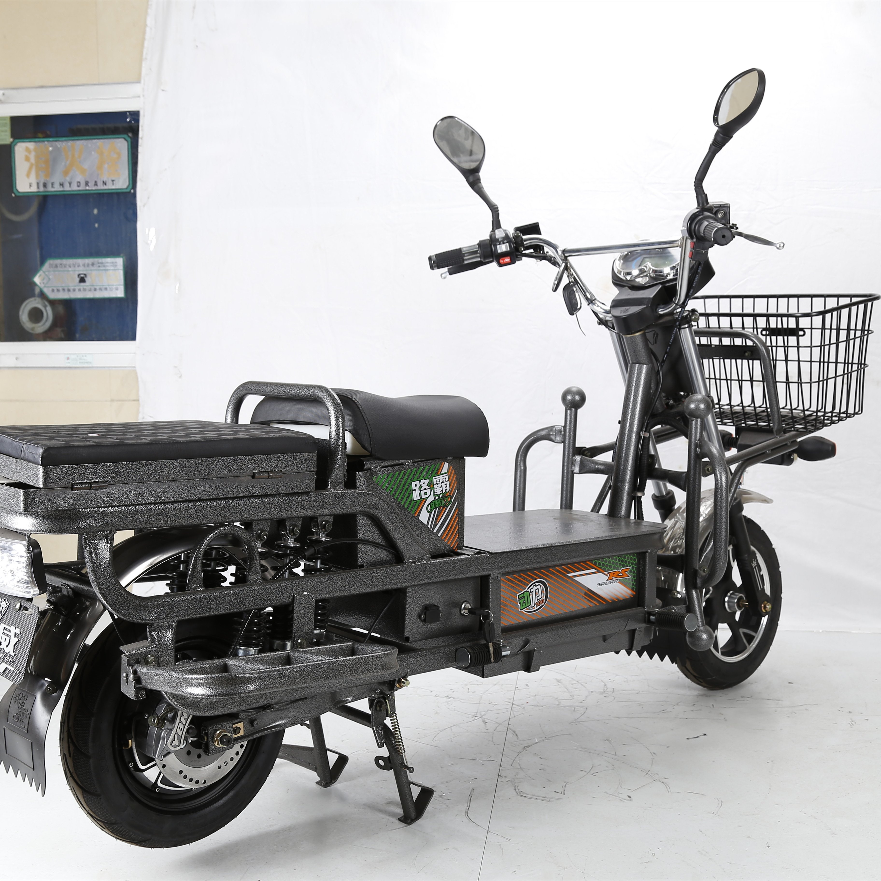 Factory Direct High Speed 1200w 500KG Heavy Load Duty Electric Bike Cargo Delivery Scooter