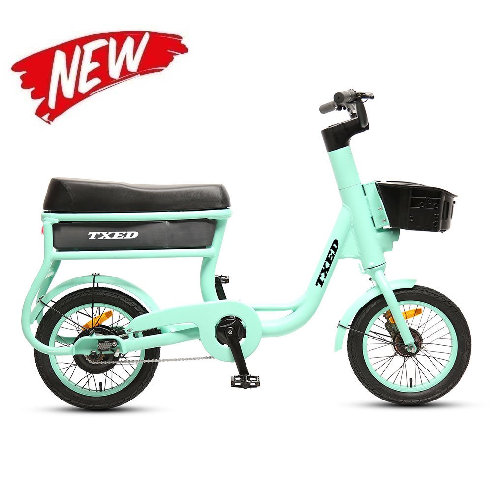 TXED New Design 500W Rear Motor Electric Share System Electric Bike Soft Saddle Electric Sharing Bike