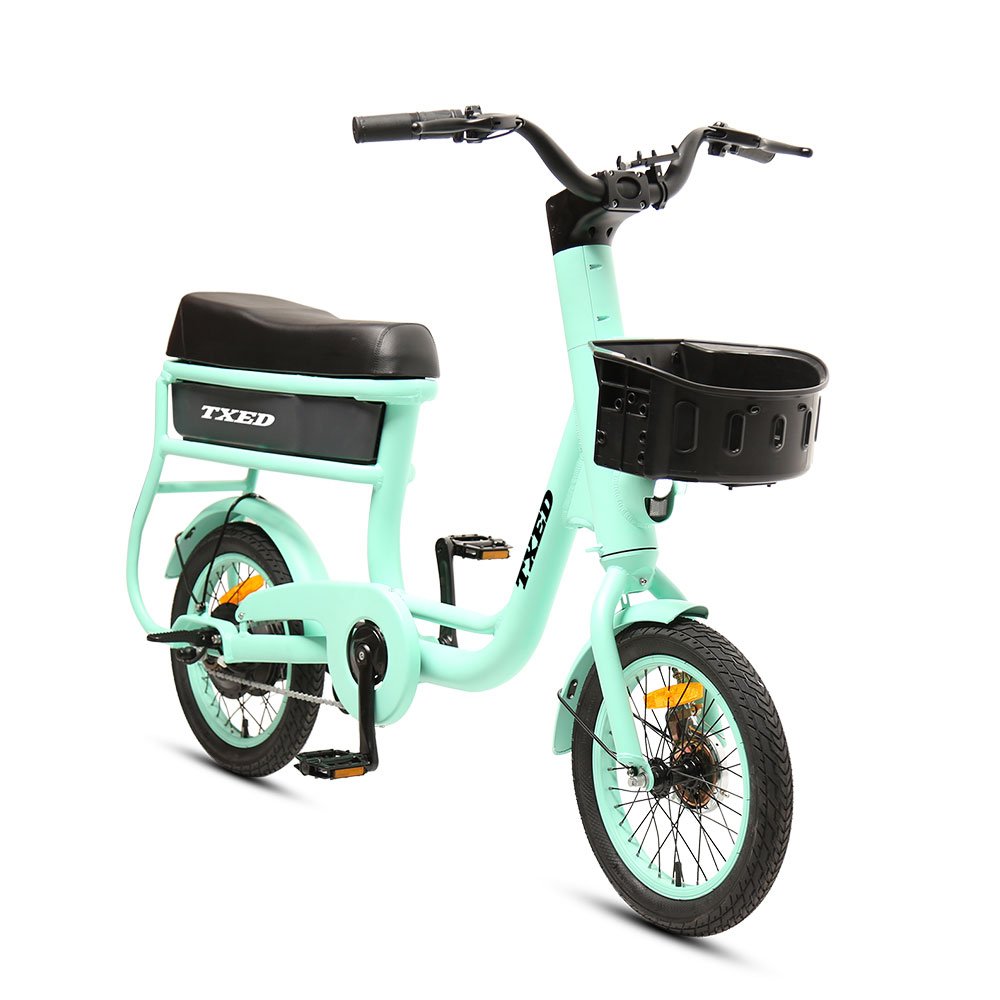 TXED New Design 500W Rear Motor Electric Share System Electric Bike Soft Saddle Electric Sharing Bike