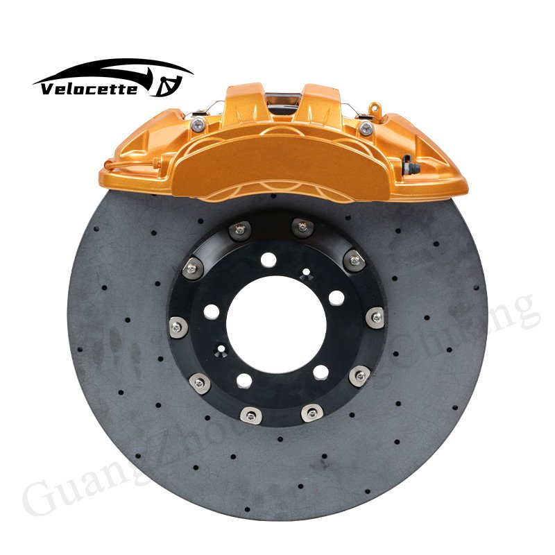 6 Piston Brake Caliper Big Kit with Carbon Ceramic Rotor for 19 20 21 Inch 380*36 405*36 410*40mm Mercedes W124 W211 W212 W213