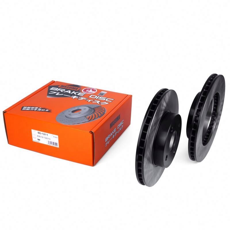BD-1211 MASUMA Auto Car Brake Disc for Toyota COROLLA SPACIO 43512-12610 43512-12611 NZE121