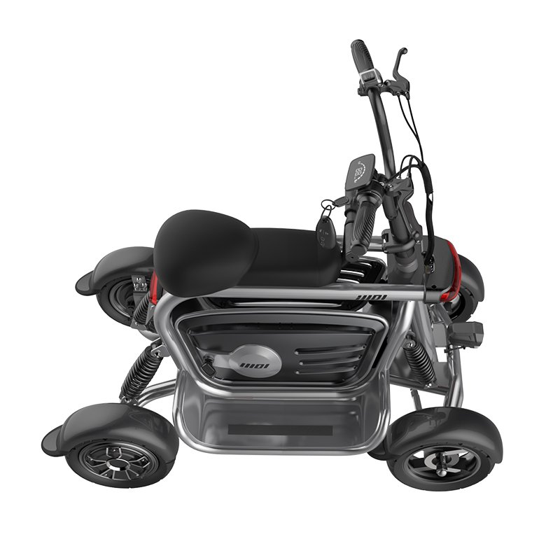 Hot Sale 400W 48V Electric Tricycle 4 Wheel Escooter 10 Inch Electric Folding Mobility Scooter for Adults