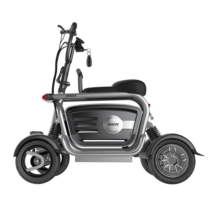 Hot Sale 400W 48V Electric Tricycle 4 Wheel Escooter 10 Inch Electric Folding Mobility Scooter for Adults