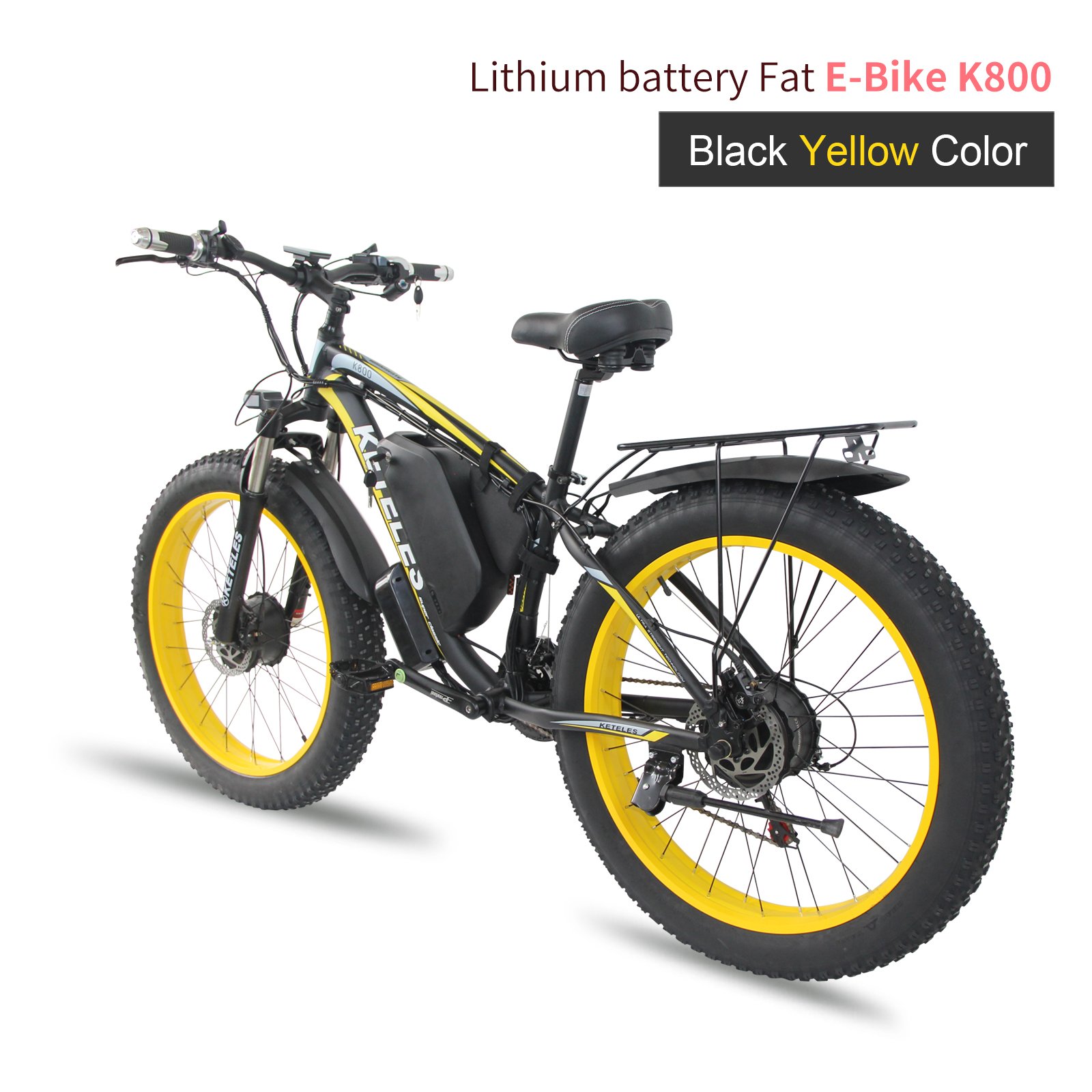 EU Fast Dpump Tester0w Dual Motor Repair Kit with Lithium Battery Square Wave Smart Controller 48V Electric Bike 1000w 48v 23 Ah