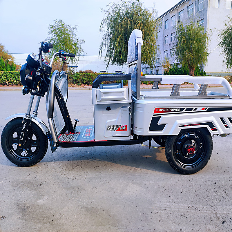 Cheap 1.3m Load Carriage Home Use Cargo Electric Tricycle with Three Wheels