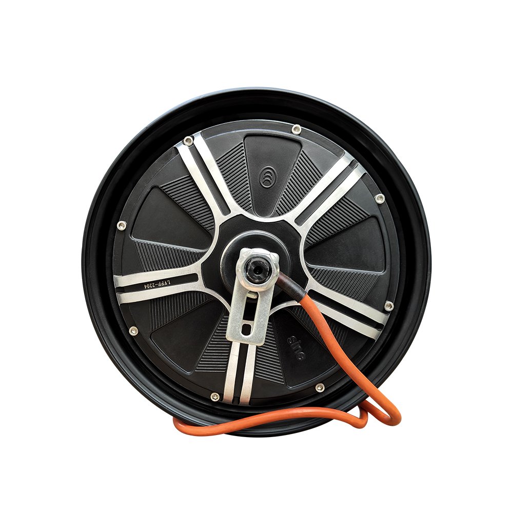 GW-D-056 Motor Hub Custom 10 Inch Electric Scooter Bicycle Electric Bike Parts Rear Brushless Drum Hub Brake Motor 60v 72V 1500w