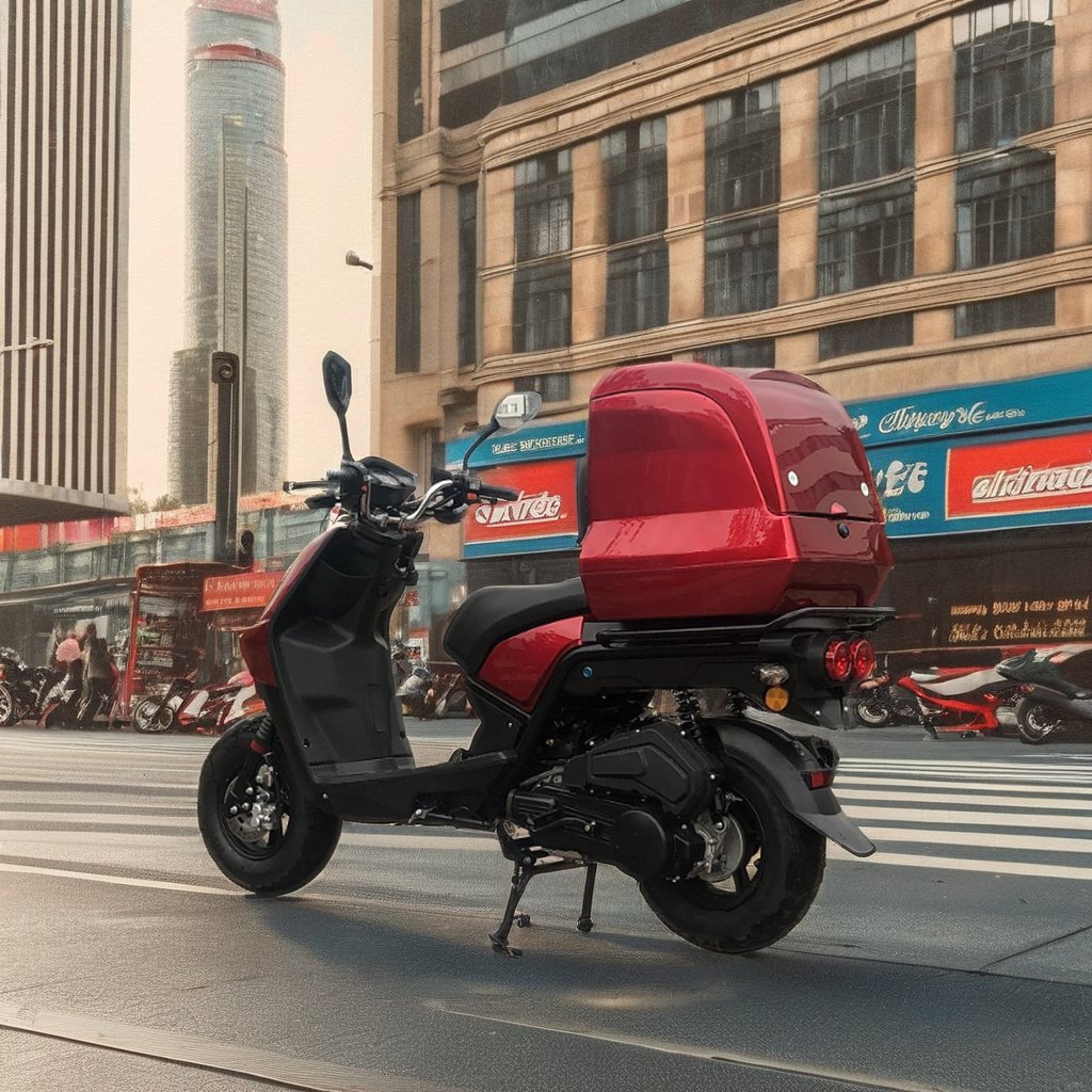 High-Speed 150cc Gasoline Scooter CDI Ignition Belt 4 Stroke Drum Electric Kick Start Air Cooled Cheap Motor Disc Road Moto