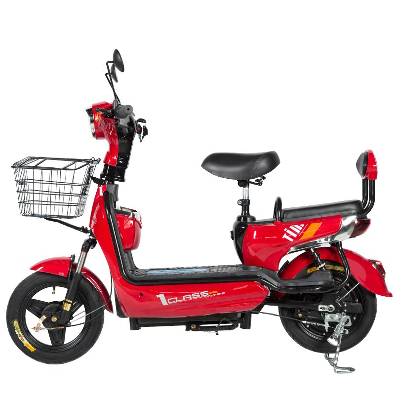 Wholesale Price Cheap 48v 350w Ebike Electric Road Bike for Adults 2 Seat Electric Bicycle Two Wheel City E Bike Scooter Price