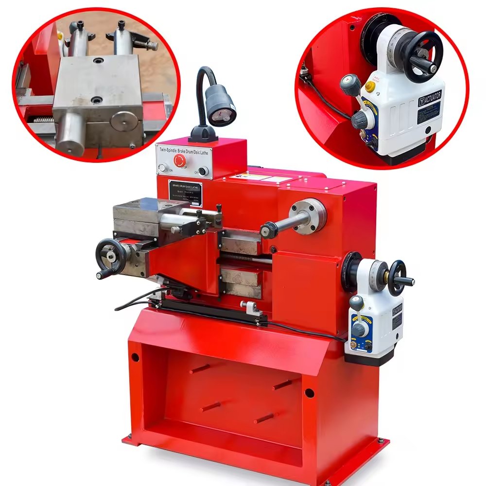 T8445FCV Servo Motor Brake Disc and Drum Grinding Machine
