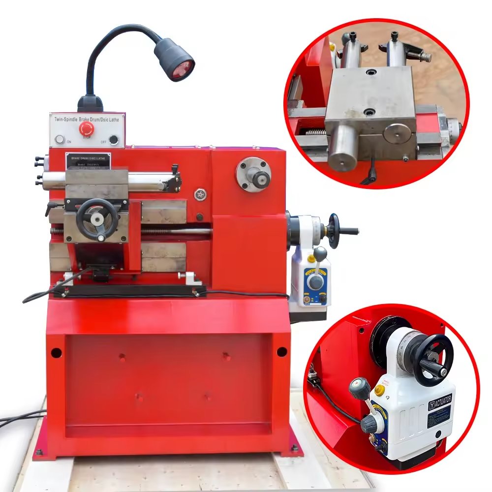 T8445FCV Servo Motor Brake Disc and Drum Grinding Machine