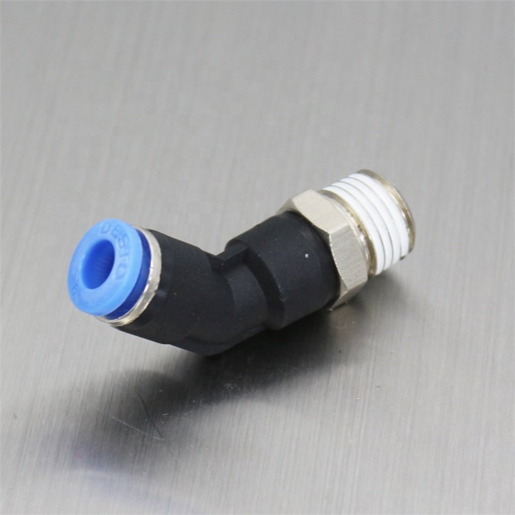 Double Male Y PRX-1/8" Fractional Hose Rc1/8 air Brake Push to Connect Fittings air Push Lock Fittings air Line Push Fittings