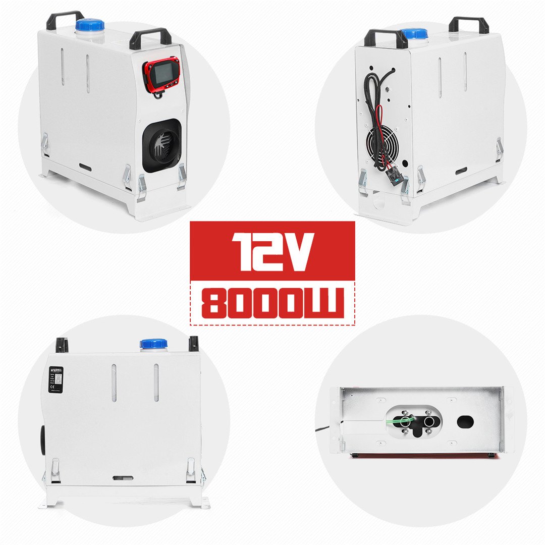 Portable Car Air Conditioner 12V All in One Diesel 8KW 12V Air Parking Heater